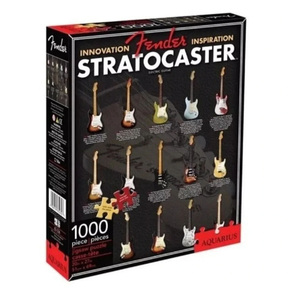 Fender Stratocaster Guitar 1000 piece Jigsaw Puzzle 20